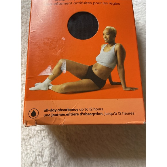 Thinx for All Leakproof Period Underwear Brief Black Large NIP New - Picture 3 of 10